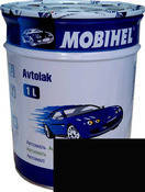 Краска Mobihel Алкид 000 Черная Матовая 1л.