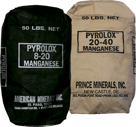 PYROLOX фільтрувальний матеріал для видалення заліза, марганцю та сірководню. Знезалезування, деманганація, фото 2