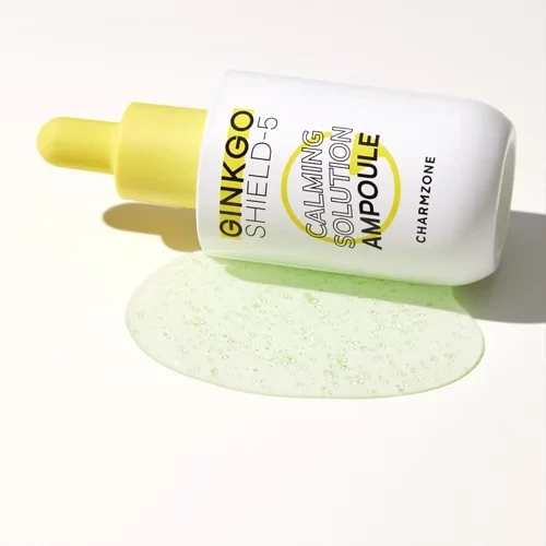 Charmzone Ginkgo Shield-5 Calming Solution Ampoule Заспокійлива ампула з вмістом гінкго 50 мл