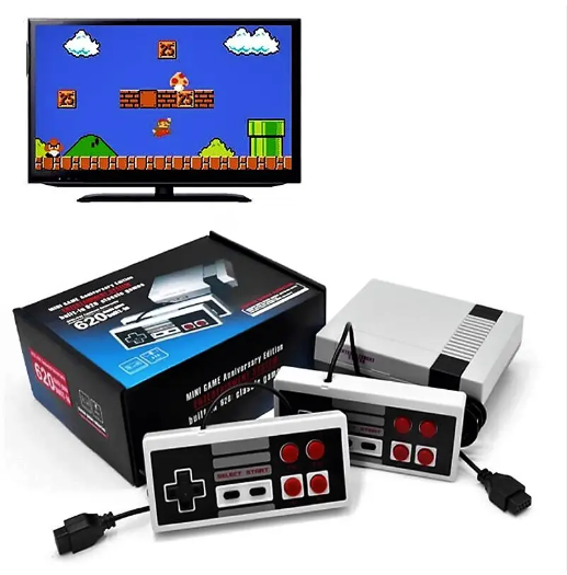 Ігрова ТВ Приставка 500 ігор два джостики Mini Game Anniversary Edition