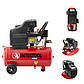 Компресор 24 л, 1.5 кВт, 220 В, 8 aтм, 206 л/хв. INTERTOOL PT-0009, фото 7