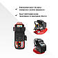 Компресор 24 л, 1.5 кВт, 220 В, 8 aтм, 206 л/хв. INTERTOOL PT-0009, фото 4