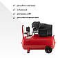 Компресор 50 л, 2230 Вт, 220 В, 10 aтм, 354 л/хв, 2 циліндри INTERTOOL PT-0004, фото 6