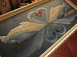Картина "Пара лебедей" от студии LadyStyle.Biz, фото 4