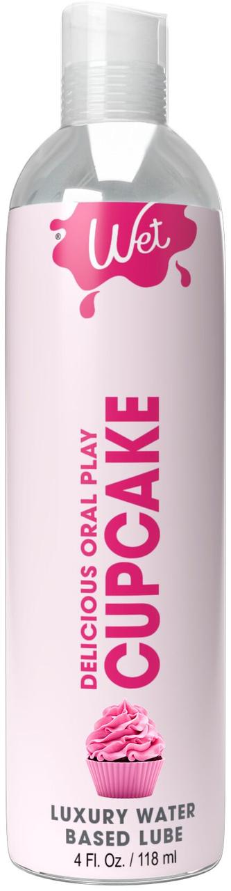 Розпад!!! Лубрикант на водній основі Wet Oral Play Cupcake 118 мл (термін 07.11.2025)