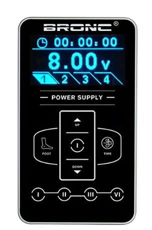 Тату блок живлення Bronc Tattoo Power Supply TPN-034, фото 1