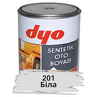 201 Біла Алкідна фарба для авто Dyo 1 кг (без затверджувача)