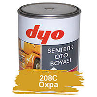 208C Охра Алкідна фарба для авто Dyo 1 кг (без затверджувача)