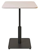 Стіл Ibiza Soft light 60x60 чорний метал / кашемір ДСП TM Lovko, фото 3