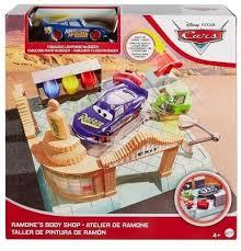 Трек Дісней Тачки Disney Pixar Cars Ramone's Body Shop Playset Фарбувальний салон GTK84