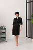 Жіночий комплект чорний шовковий халат і піжама двійка з колекції Tango Volcano розмір S Set221PBс, фото 8