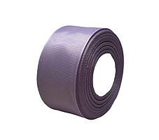 Репсова стрічка 4 см -ОПТ, колір світло-бузковий, Бобіна