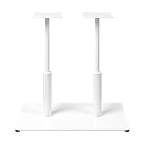 Стіл Ibiza Soft Double light 120x70 чорний метал / дуб ДСП (текстура) TM Lovko, фото 4
