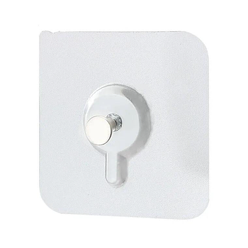 Набір гачків, що самоклеяться для ванної та кухні 5 шт/1уп Сріблястий (KG-11676)