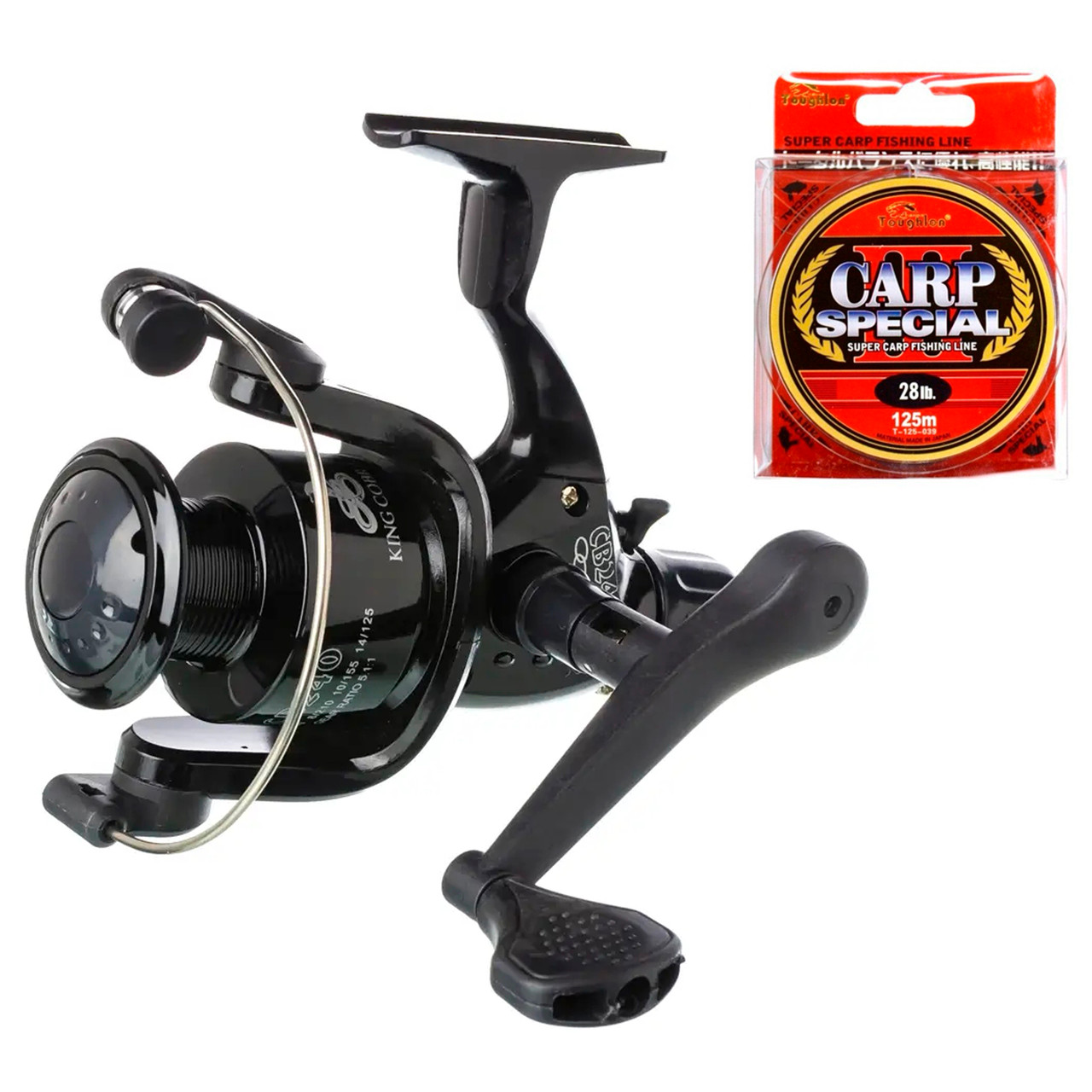 Катушка Кобра 4000 Cobra + леска 100м, фото 1