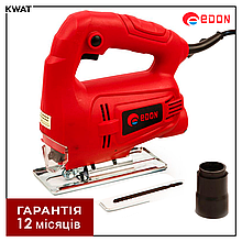 Лобзик електричний 550 Вт Edon KW JS-65/550R 3000 об хв Ход пилки 18 мм