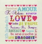 Набір для вишивання "Любов (Love Sampler)" ANCHOR, фото 1