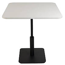 Стіл Ibiza Soft light 70x70 чорний метал / кашемір ДСП TM Lovko, фото 4