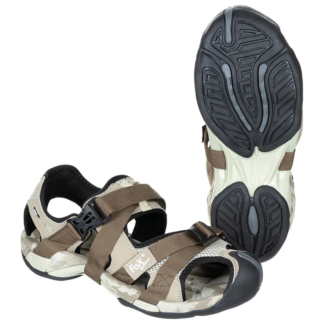 Сандалі трекінгові MFH Trekking Sandals Desert/ Тактичні сандалі для військових/ Чоловічі військові босоніжки