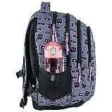Рюкзак GoPack Teens GO24-162M-6 з ортопедичною спинкою для дівчинки, фото 5