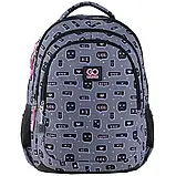 Рюкзак GoPack Teens GO24-162M-6 з ортопедичною спинкою для дівчинки, фото 3
