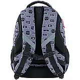 Рюкзак GoPack Teens GO24-162M-6 з ортопедичною спинкою для дівчинки, фото 6
