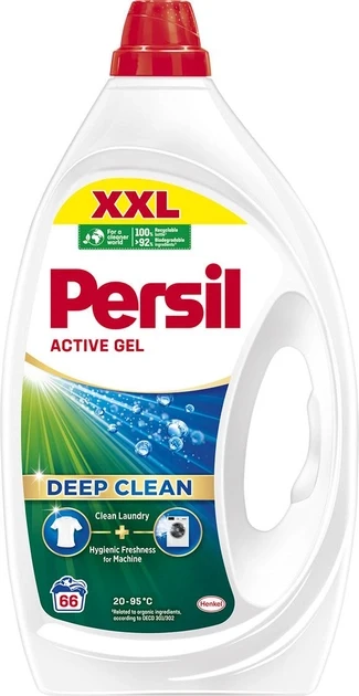 Гель для прання Persil Active Gel Deep Clean, 66 прань (2,97л.)
