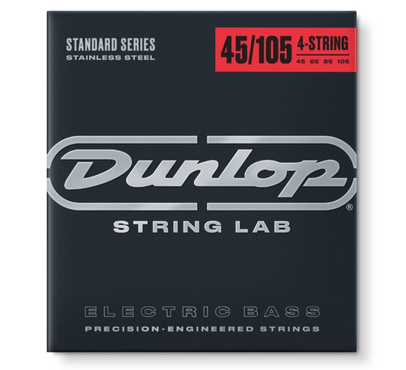 Струни для бас-гітари Dunlop DBS45105 Stainless Steel 45-105