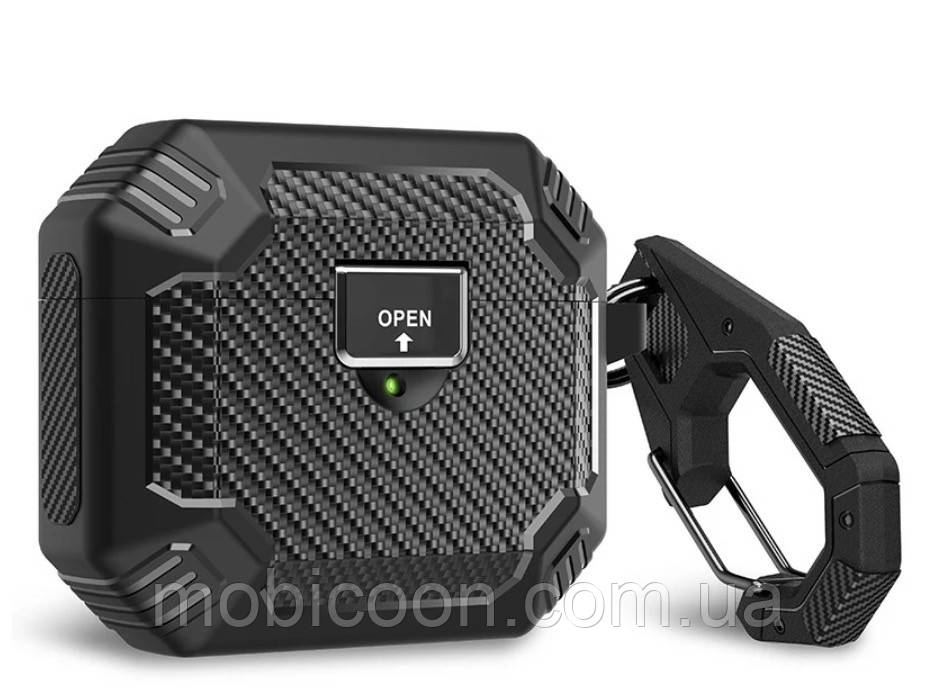 Чохол для AirPods PRO з карабіном і клямкою, фото 1