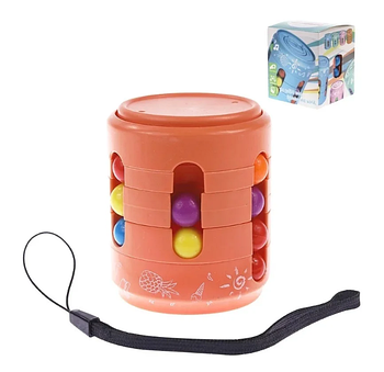 Головоломка антистрес для дітей банку Cans Spinner Cube Іграшка-антистрес для дітей Помаранчевий (KG-11679)