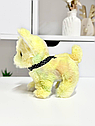 Іграшковий інтерактивний песик FG24030114B ходить,гавкає, виляє хвостиком Жовтий, фото 3