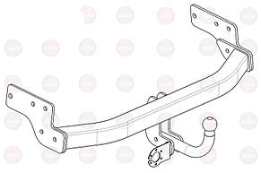 Фаркоп Mazda CX-9 (2007-2012) (Мазда СХ-9) VasTol
