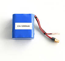 Високотоковий акумулятор для коропового кораблика Фантом 8.4 В, 2S, 12000 mAh