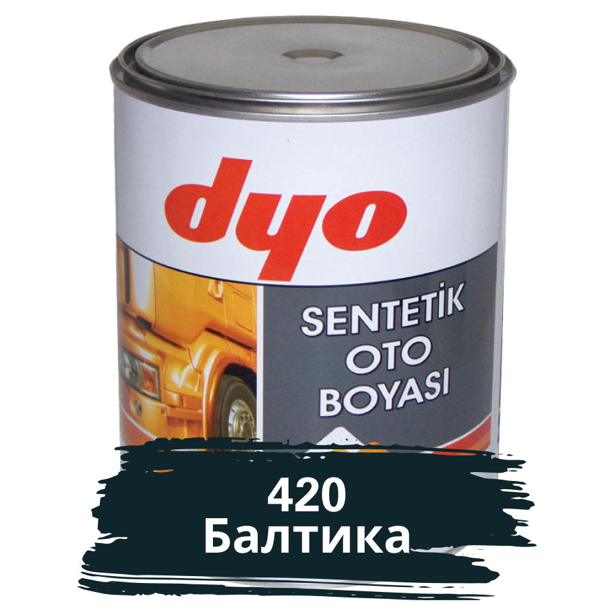420 Балтика Алкідна фарба для авто Dyo 1 л (без затверджувача), фото 1