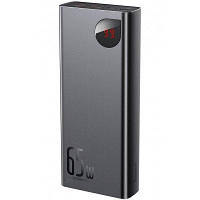 Зовнішній акумулятор Baseus PowerBank Adaman Metal Digital Display 20000mAh 65W Black (PPIMDA-D01)