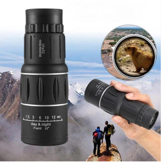 Монокуляр на триногі з подвійним фокусом Bushnell 16x52 з чохлом