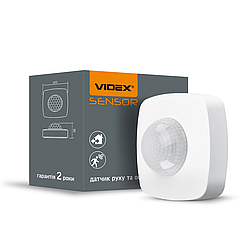 Датчик руху та освітленості VIDEX VL-SPC24W 220V 1200W (360 градусів кут виявлення) інфрачервоний стельовий