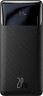 Зовнішній акумулятор Baseus PowerBank Bipow Overseas 20W 30000mAh Black (PPBD050401)