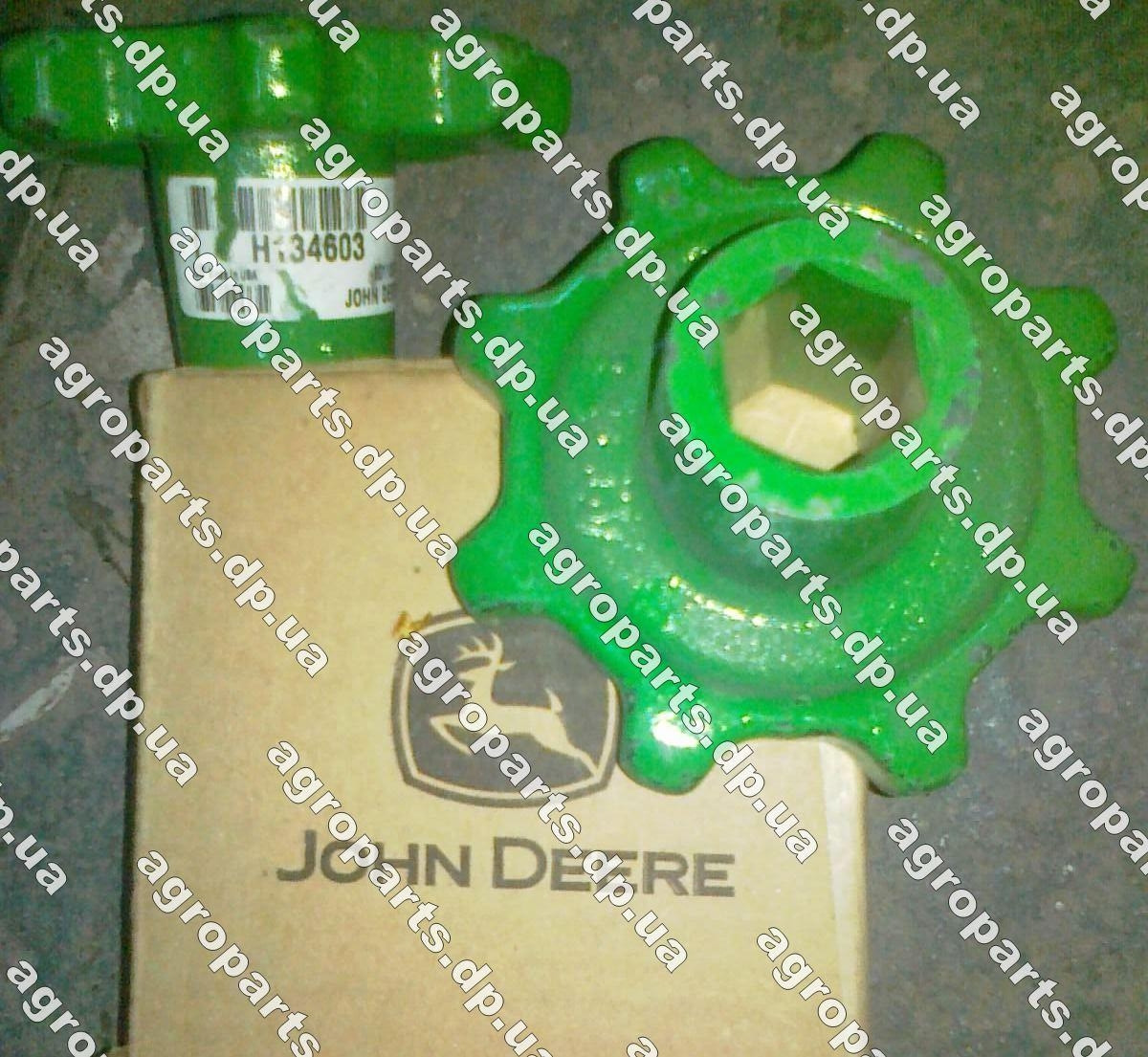 Зірочка Н134603 колосового шнека нижня John Deere SPROCKET, GRAIN ELEVATOR з/ч зірочки Н134603