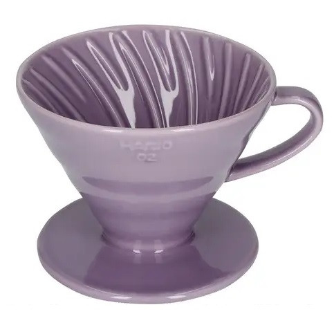 Керамічний пуровер Hario V60 02 Фіолетовий