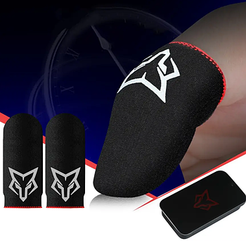 Ігрові напальчники Sarafox Wasp Feelers у кейсі 1 пара Чорний (KG-11683)