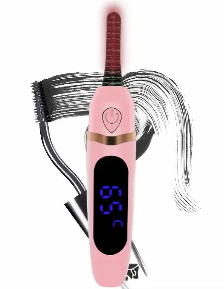 Електричні щипці та зарядка через USB для завивки вій з підігрівом
