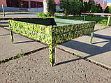 Високі теплі грядки і клумби металеві збірні для саду та городу (висота 24см ширина 1м довжина 2м), фото 7