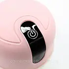 Міні подрібнювач для продуктів 250мл, від USB, MAG-658, Рожевий / Бездротовий блендер для овочів / Міні чоппер, фото 6