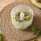 Міні подрібнювач для продуктів 250мл, від USB, MAG-658, Рожевий / Бездротовий блендер для овочів / Міні чоппер, фото 2