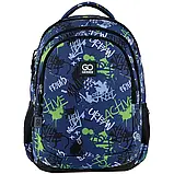 Рюкзак GoPack Teens GO24-162M-2 з ортопедическою спинкою для хлопчика, фото 4
