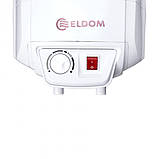Водонагрівач Eldom Extra life 15 над мойкой,2.0 kw 72326NMP, фото 3