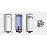 Водонагрівач Eldom Style DRY 80 2x1.0 kW 72265WD, фото 8
