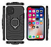 Чохол бампер Primolux Ring Armor для Apple iPhone 11 - Black, фото 5