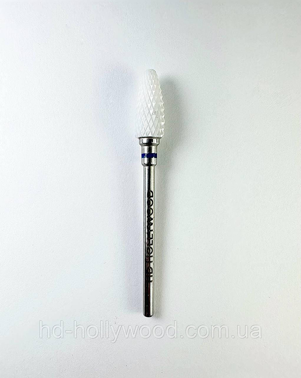 Фреза керамічна Кукурузка 6.0*14.5 мм синя (M) HD Hollywood, фото 1